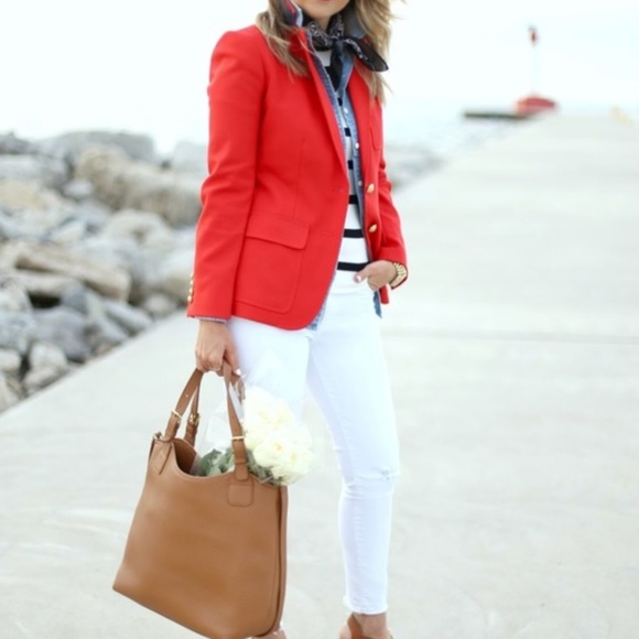 J. Crew Jackets & Blazers - J Crew Classic Schoolboy Blazer Wool Career Jacket